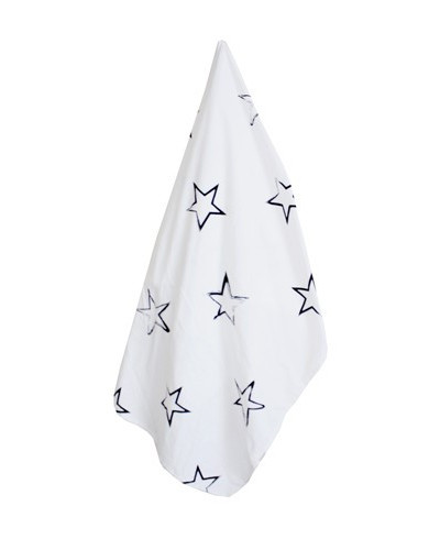 Painted Star Bassinet Fitted Sheet