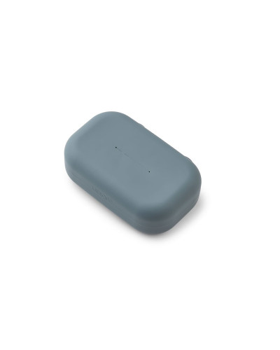 Emi wet wipes cover - whale blue
