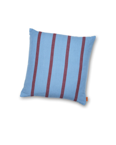 Grand Cushion  - faded blue/burgundy
