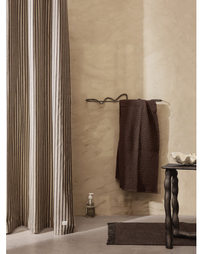 Melange rug - chocolate