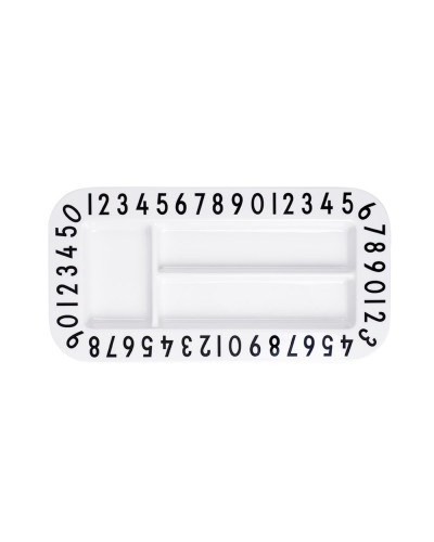 Rectangular snack plate- Melamine 