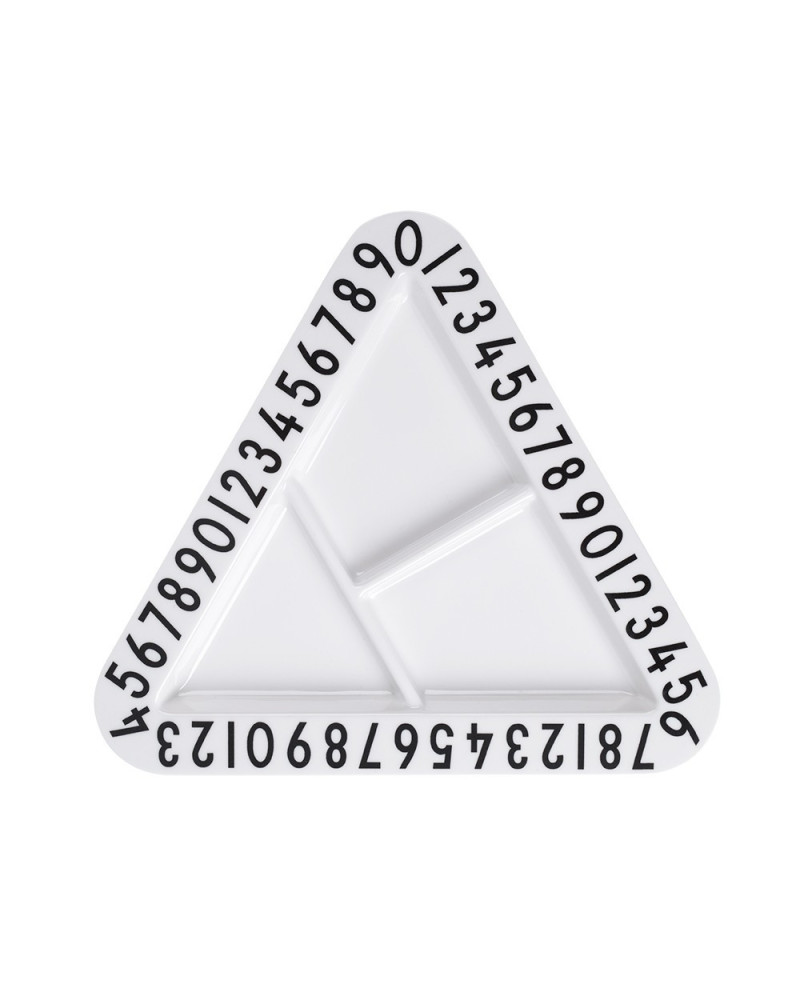 Rectangular snack plate- Melamine 