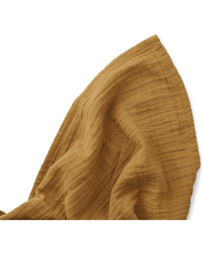Ben Muslin swaddle- caramel