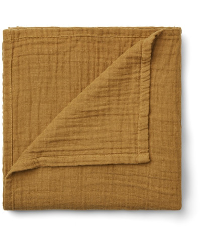Ben Muslin swaddle- caramel