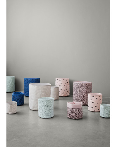 Mint Dot Basket - Small