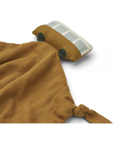 Agnete cuddle cloth- Bus caramel