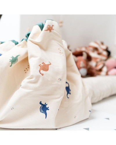 Play and go playmat and storage bag -  Dino