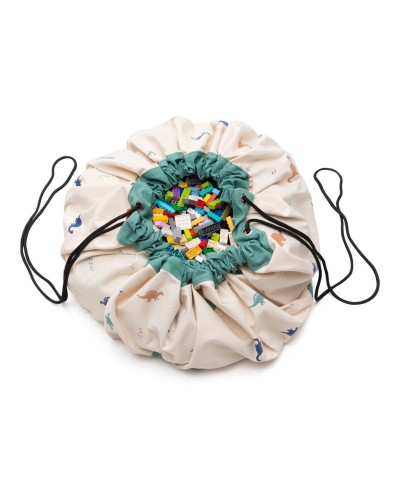 Play and go playmat and storage bag -  Dino