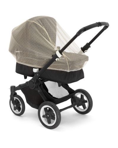 Mosquito pram cover - dots