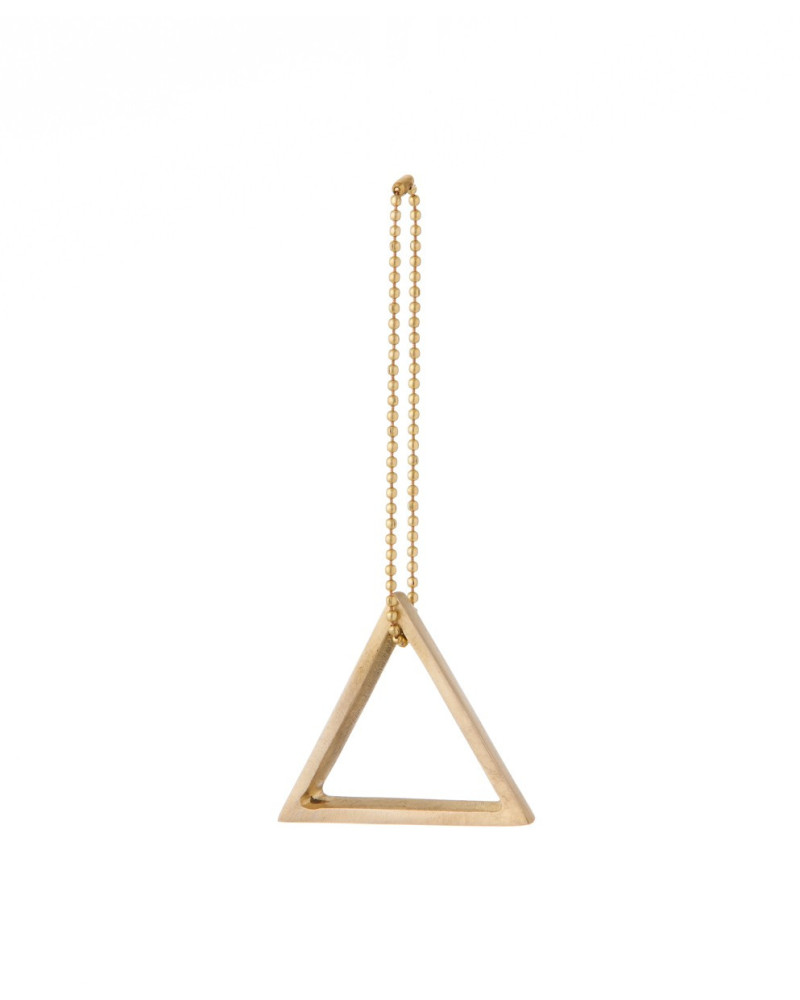 Brass Ornament - Triangle
