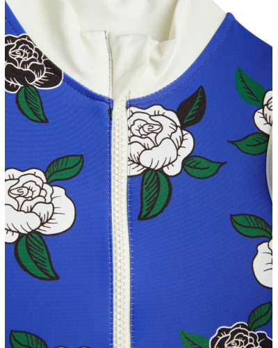 Rose Zip UV Swimsuit