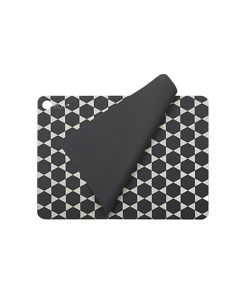 Placemat Dark Grey- set of 2