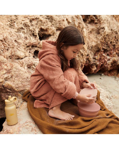 Emilia bathrobe poncho - tuscany