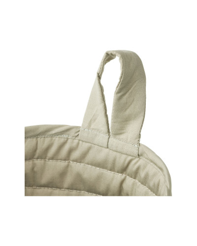 Faye quilted basket - nature