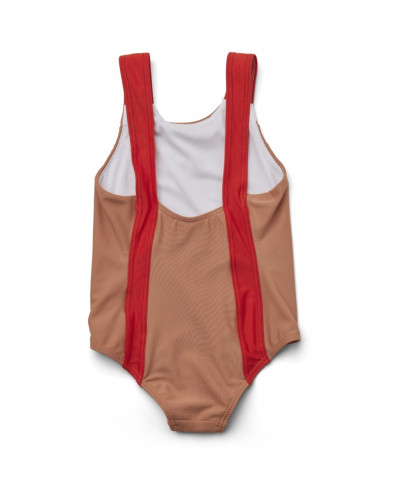Caroline swimsuit - tuscany/red