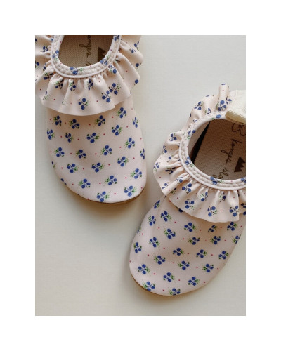 Manuca frill swim shoes - blue bell