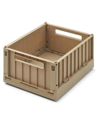 Weston storage box S with lid  - 2pack - oat