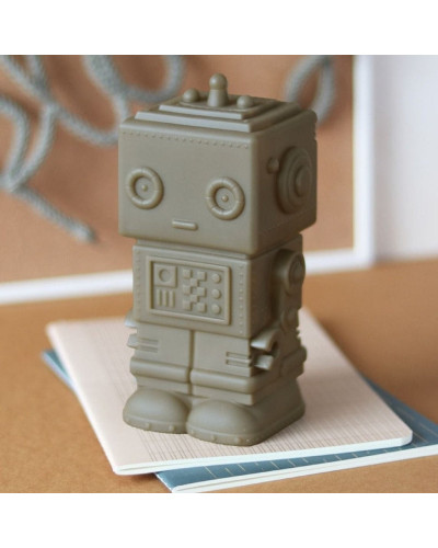 Money box - Robot brown