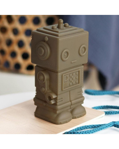 Money box - Robot brown