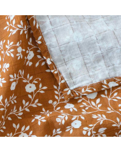 Muslin Cloth XL Blossom caramel