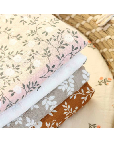 Muslin Cloth XL Blossom - Dusty Pink