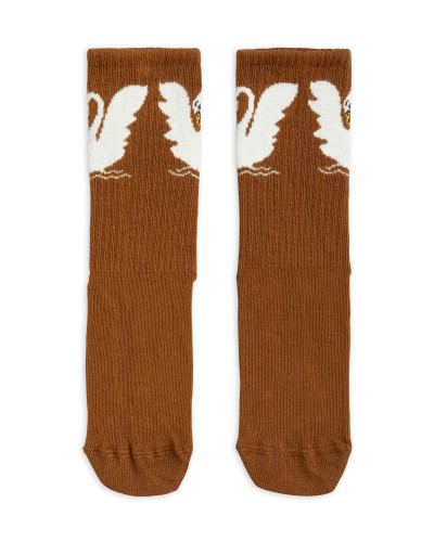 Anti-Slip Swan Socks
