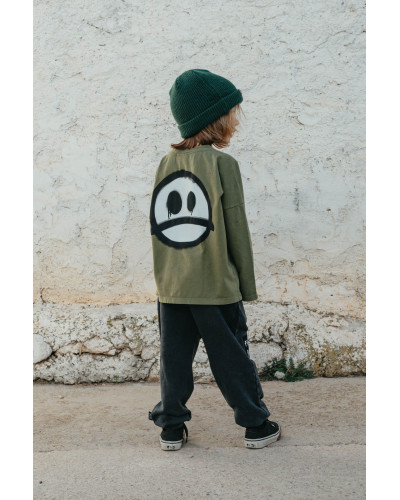 HAPPY SAD long sleeved T- shirt