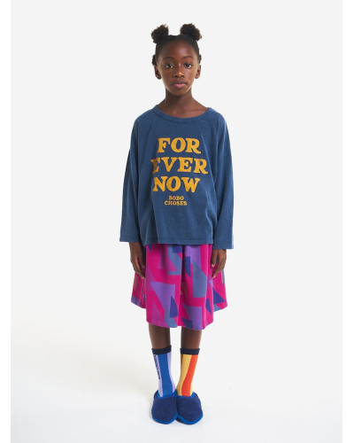 FOREVER NOW YELLOW LONG SLEEVE T-SHIRT
