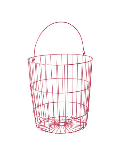 Wire Basket Round - Mint