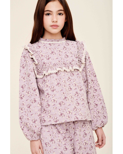 Leria flower blouse