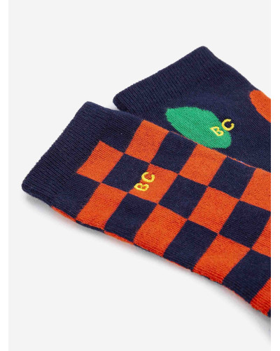 Party Time and Checkerboard long socks pack