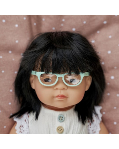 Turquoise Doll Glasses
