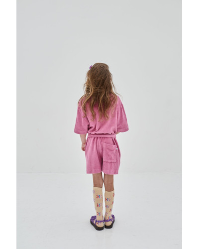 Shirt suit - greyish rose