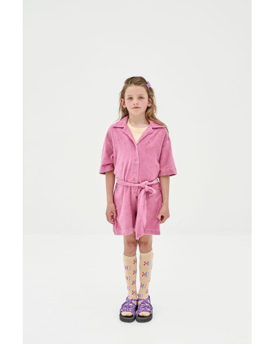 Shirt suit - greyish rose