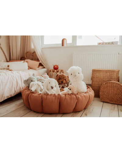 Bloom Tawny brown Organic Babymat