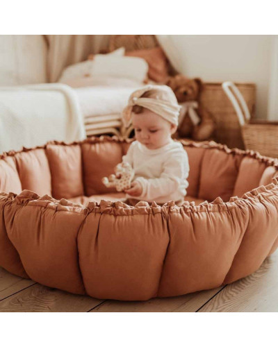Bloom Tawny brown Organic Babymat