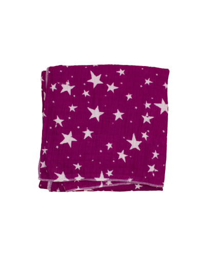 Swaddle purple stars