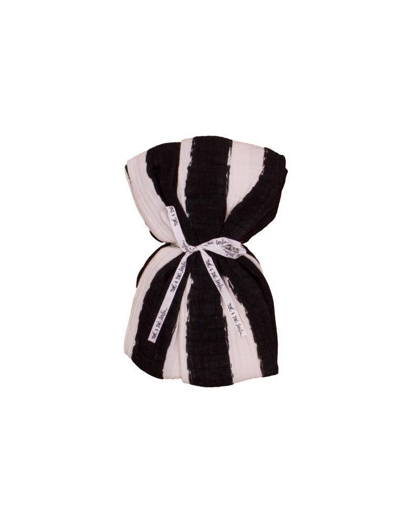 Swaddle black stripes