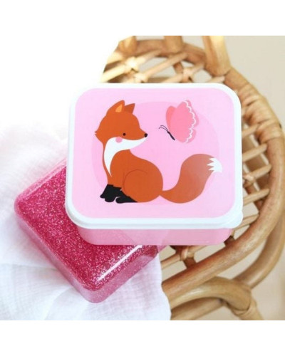 Lunch and  Snack Box Set of 4 - forest