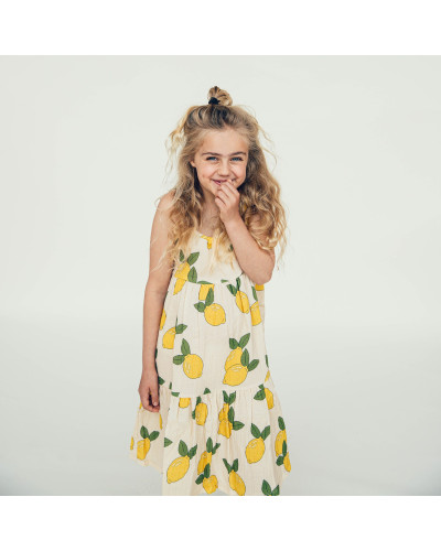 Lemon - halter dress