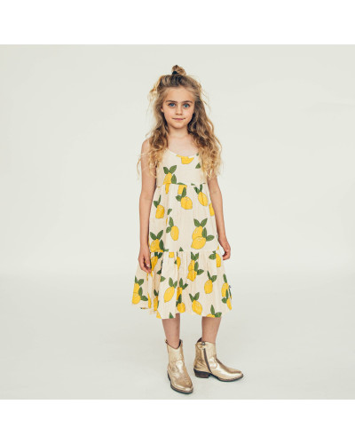 Lemon - halter dress