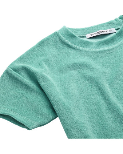 T-Shirt Toweling Emerald Sea