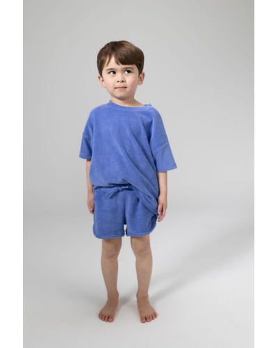 Short Toweling Baja Blue