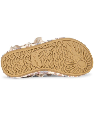 Manuca frill swim shoes - tulipe