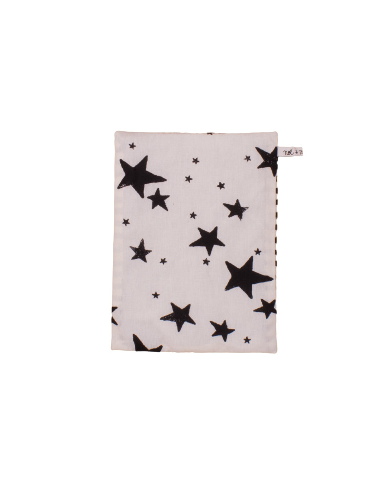Kids bedsheet black stars