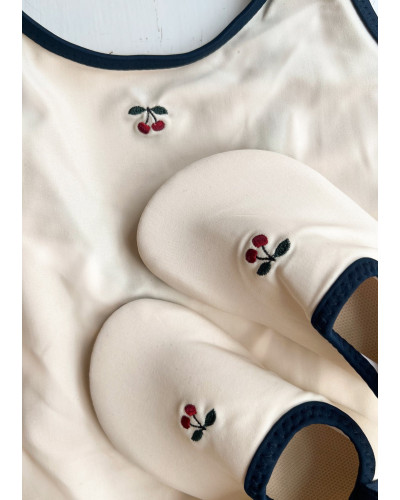 Manon swim shoes - seed pearl