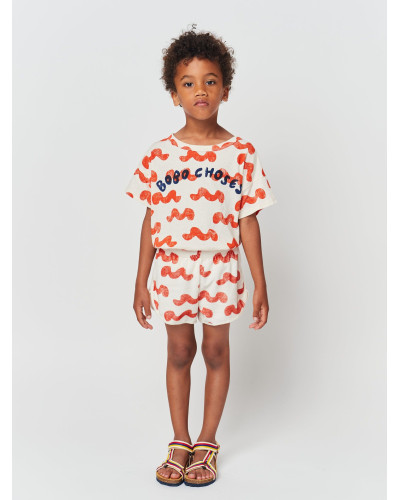 Waves all over Terry shorts