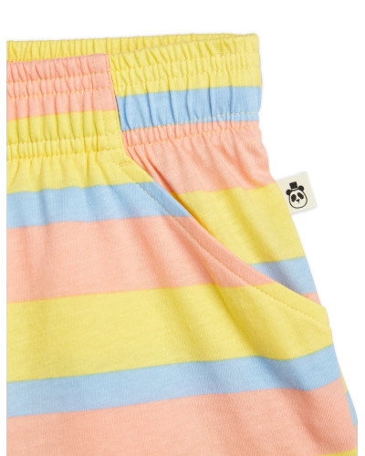 Pastel stripe shorts