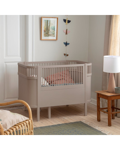 The NEW Sebra  Baby & Junior bed - Jetty beige