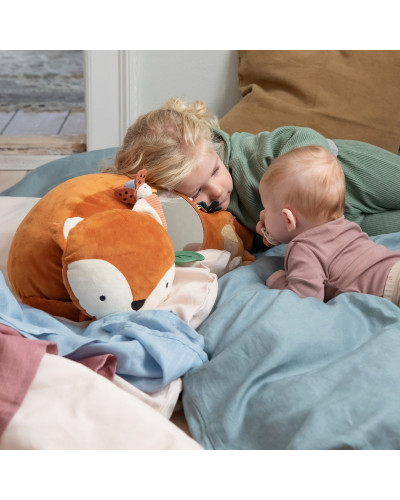 Tummy time pillow - Sparky the fox